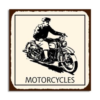 Motorcycle Tin Signs